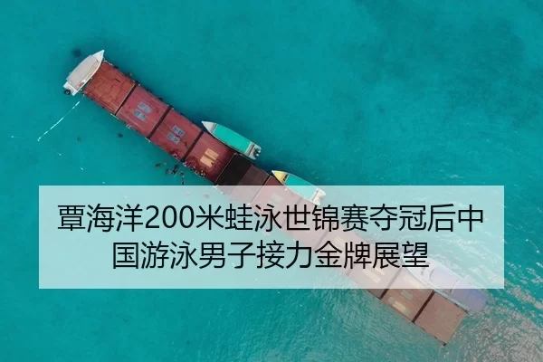 覃海洋200米蛙泳世锦赛夺冠后中国游泳男子接力金牌展望